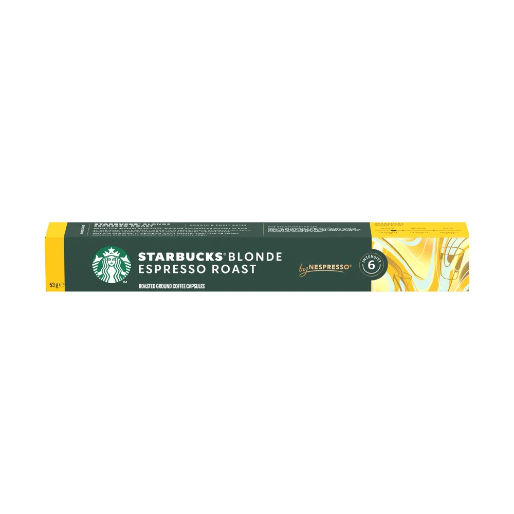 Starbucks Blonde Espresso Roast by Nespresso 10 Capsules
