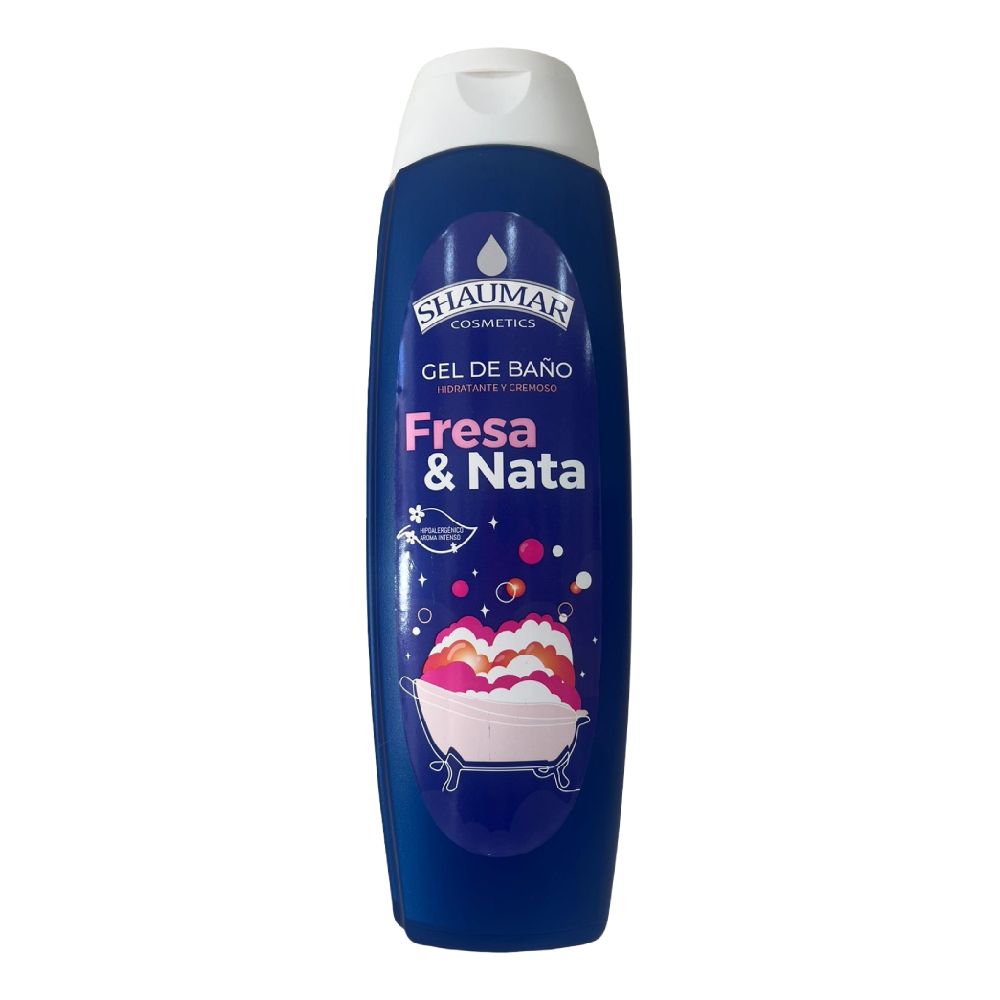 Shaumar Gel de Bain et Douche Fresa & Nata 500ml