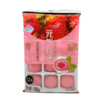 Yuanqi Wanzi Mochi Gélifié au Goût Fraise (180g)