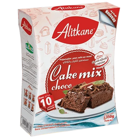 Alitkane Préparation pour Cake au Chocolat 350g