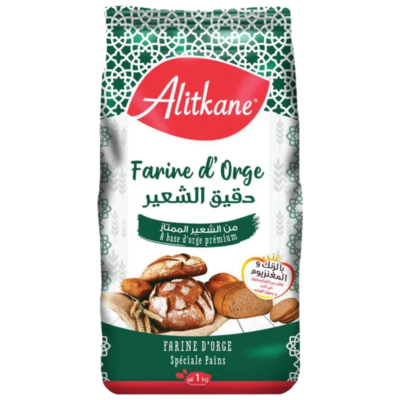 Alitkane Farine d&rsquo;Orge 1kg
