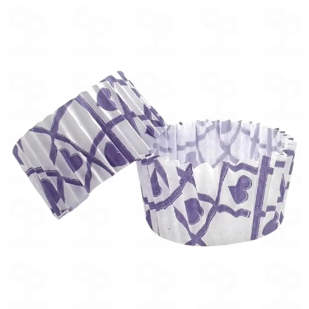 Papier Cuisinier Imprimé Violet