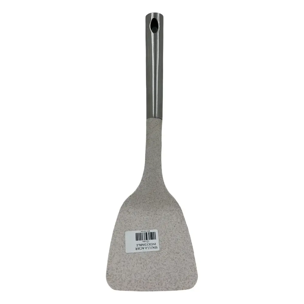 Spatule en Inox avec Tête en Silicone