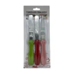 Spatules en inox pour crème