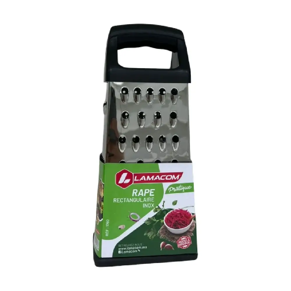 Râpe inox rectangulaire Lamacom