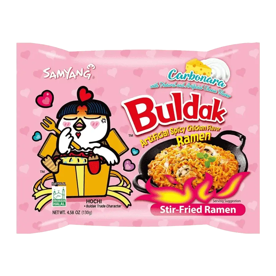 Samyang Buldak Spicy Ramen Carbonara 130g