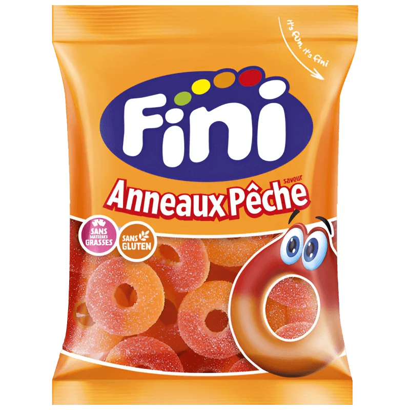 Fini Anneaux Pêche 90g