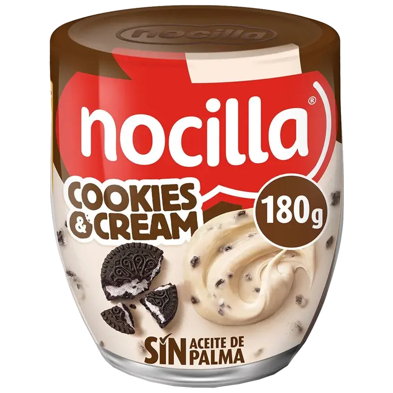 Nocilla Pâte à Tartiner Cookies And Cream 180g