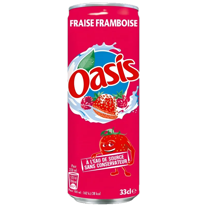 Oasis Fraise Framboise 330ml