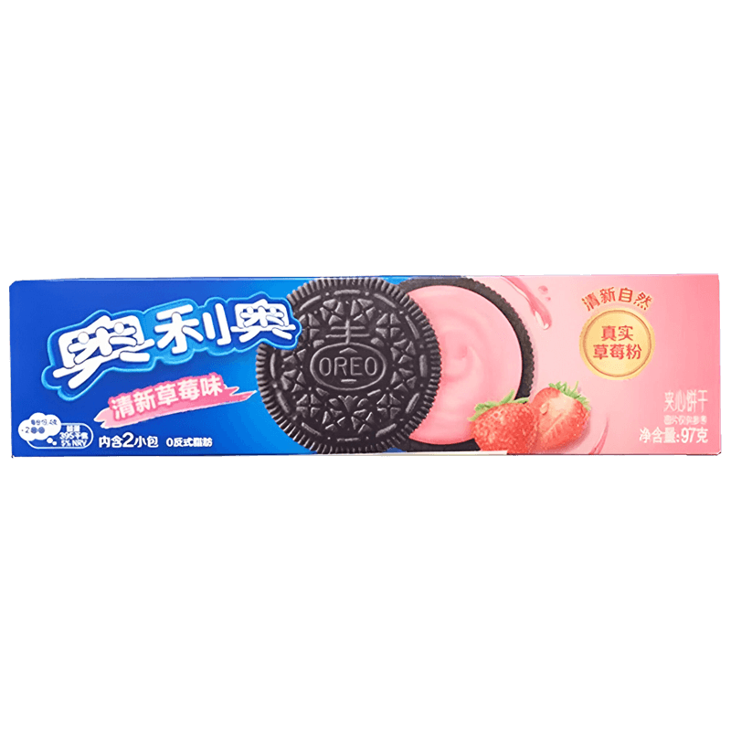 Oreo Biscuits au Goût Fraise (97g)