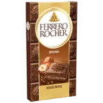 Tablette Ferrero Rocher Au Chocolat Au Lait 90g