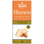 Trapa Tablette Chocolat Blanc Amandes Entières 175g