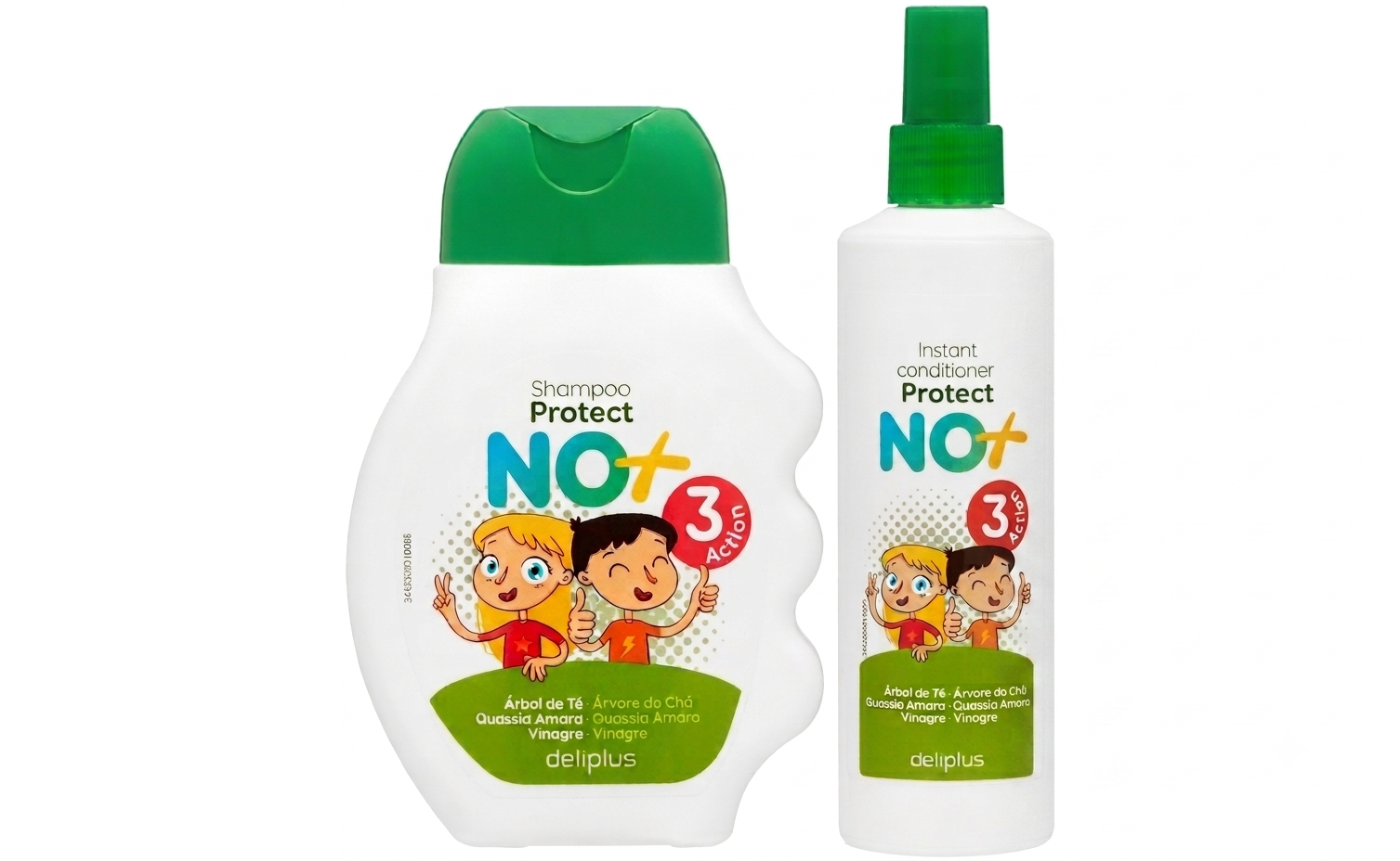 Gamme Anti-Poux NO+ Deliplus – Kit Complet pour Enfants