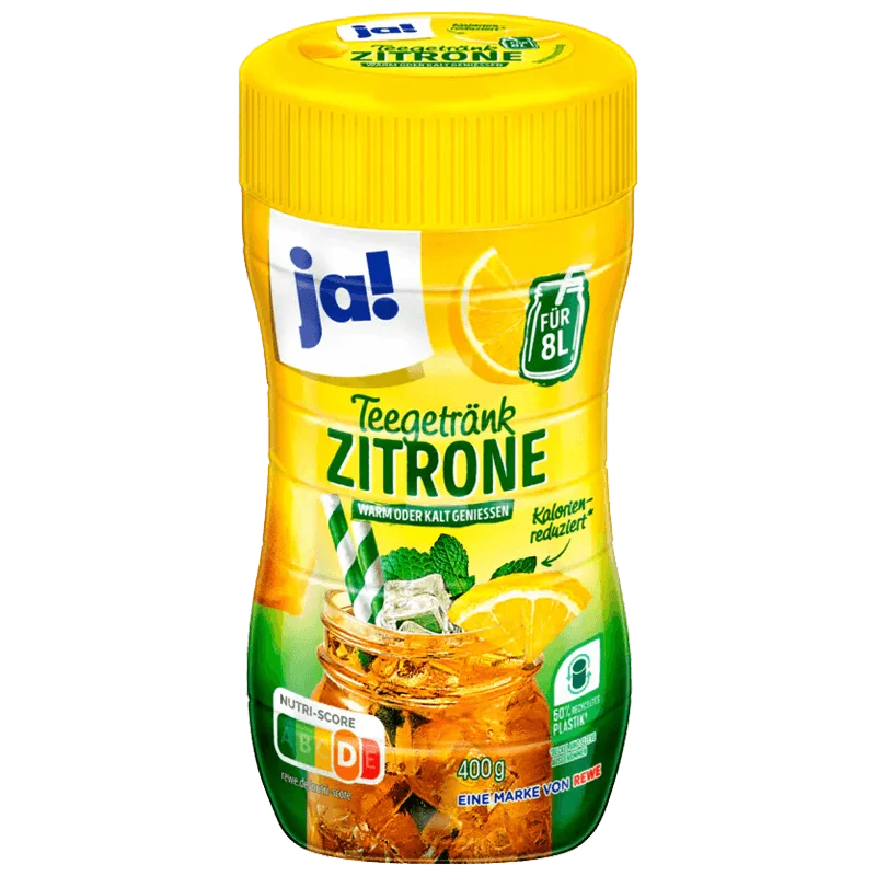 Boisson au Thé Citron Soluble Ja! 400g