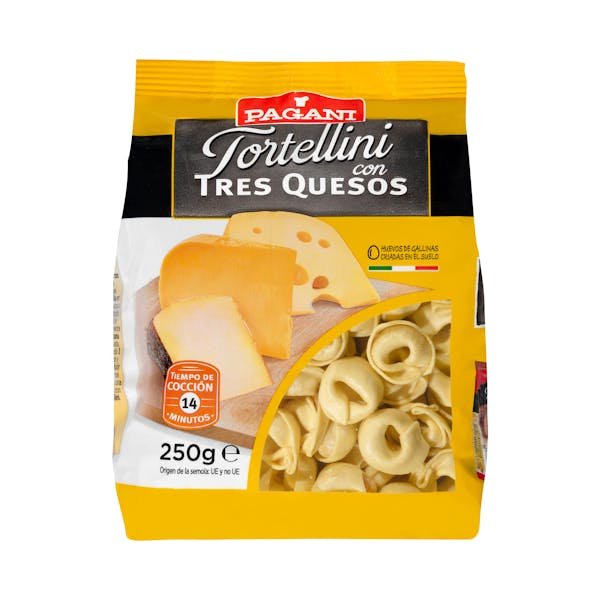 Tortellini aux Trois Fromages Pagani 250g
